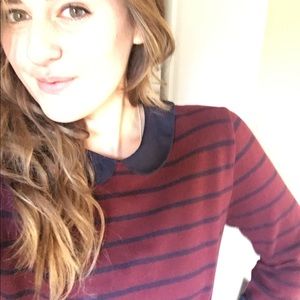 J Crew Striped Sweater